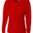 A4 Long Sleeve V-Neck Bird's Eye Mesh Tee-1