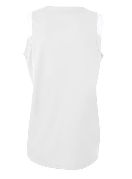 A4 Moisture Management V-Neck Muscle-2