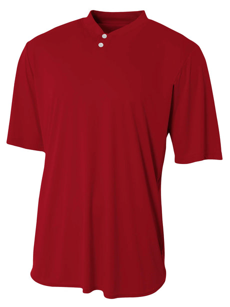 A4 Men's Tek 2-Button Henley-1