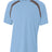 A4 Men's Spartan Short Sleeve Color Block Crew-1
