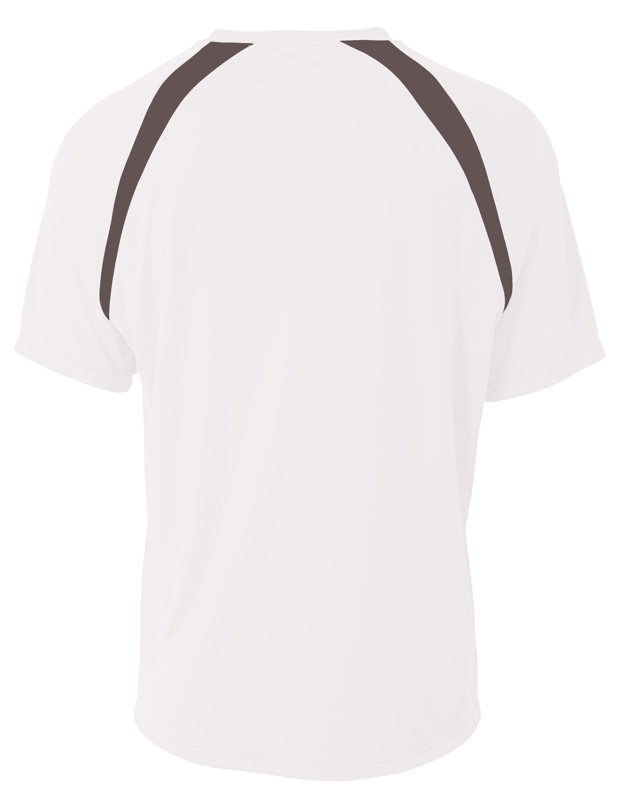 A4 Men's Spartan Short Sleeve Color Block Crew-2