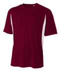 A4 Men's Cooling Performance Color Block Tee-1