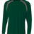 A4 Men's Spartan Long Sleeve Color Block Crew