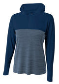A4  Slate Quarter Zip Hoodie