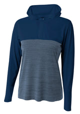 A4  Slate Quarter Zip Hoodie