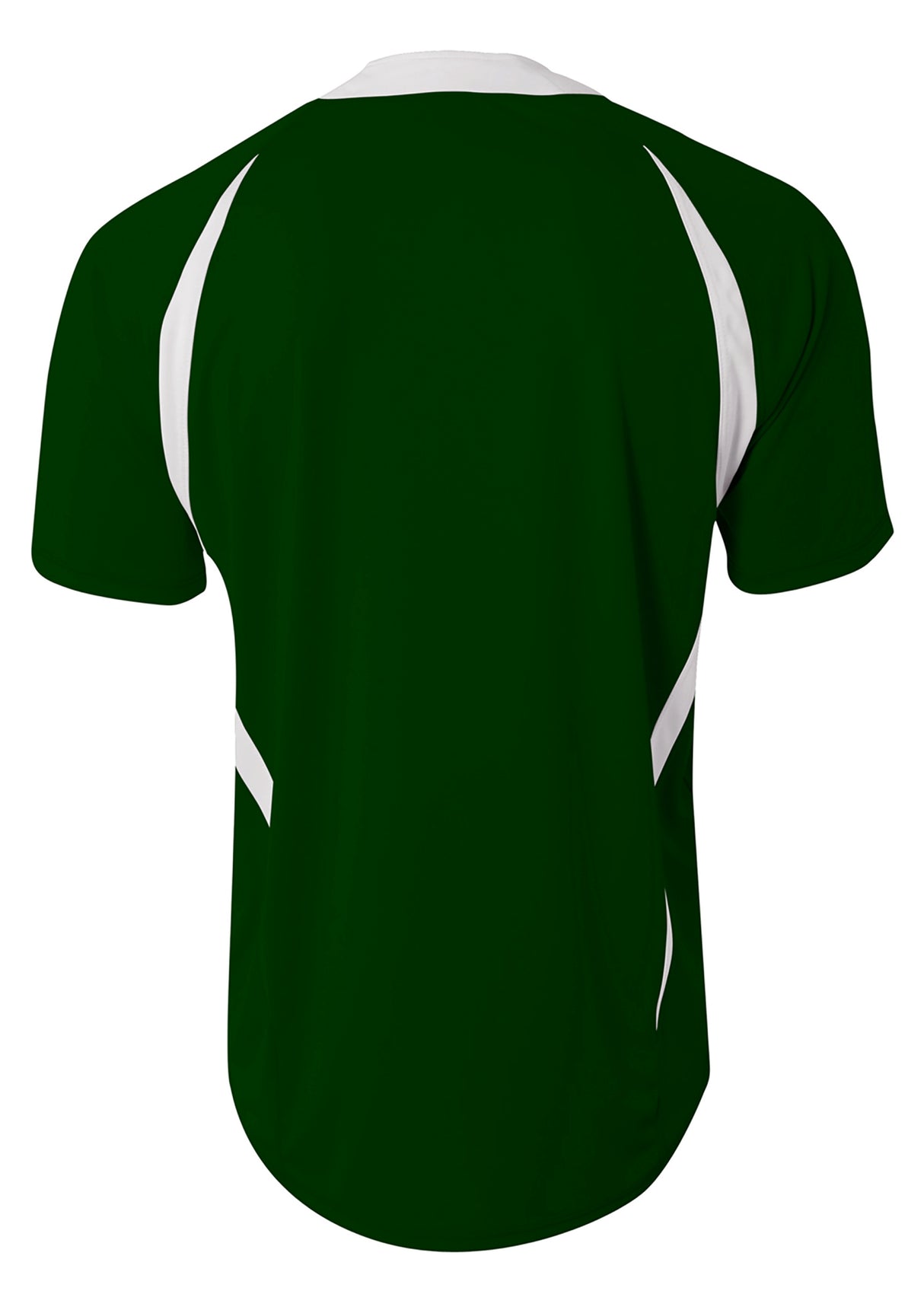 A4 Youth 2-Button Color Block Henley-2