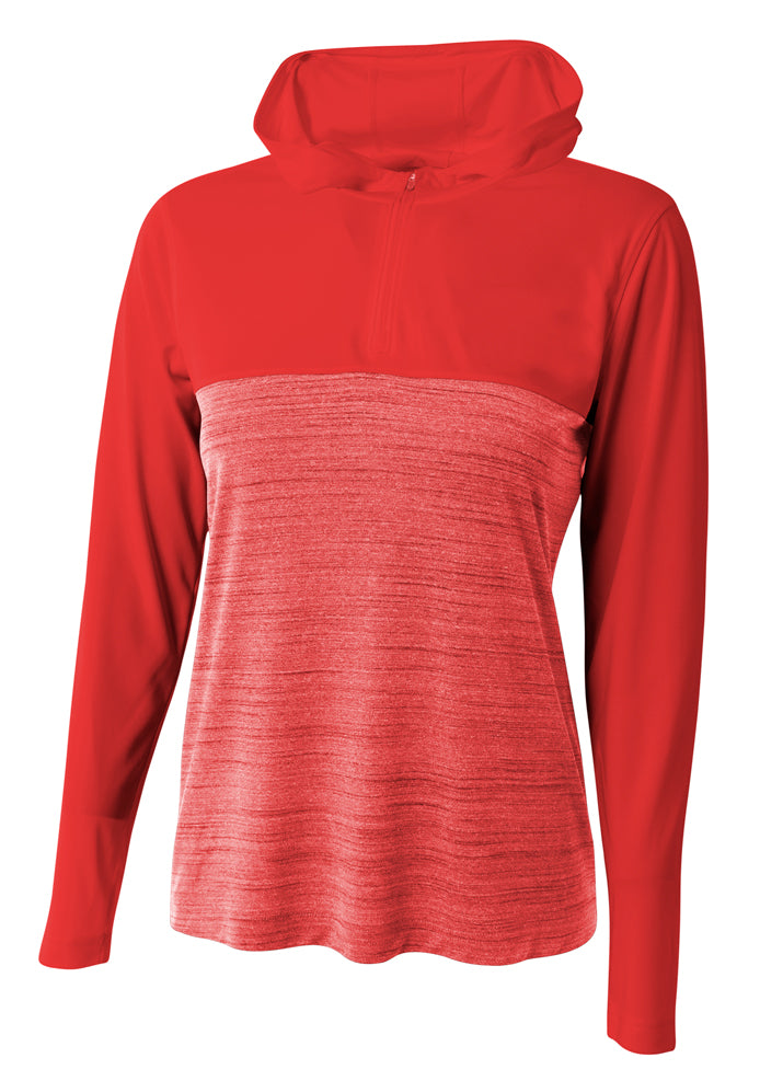A4  Slate Quarter Zip Hoodie
