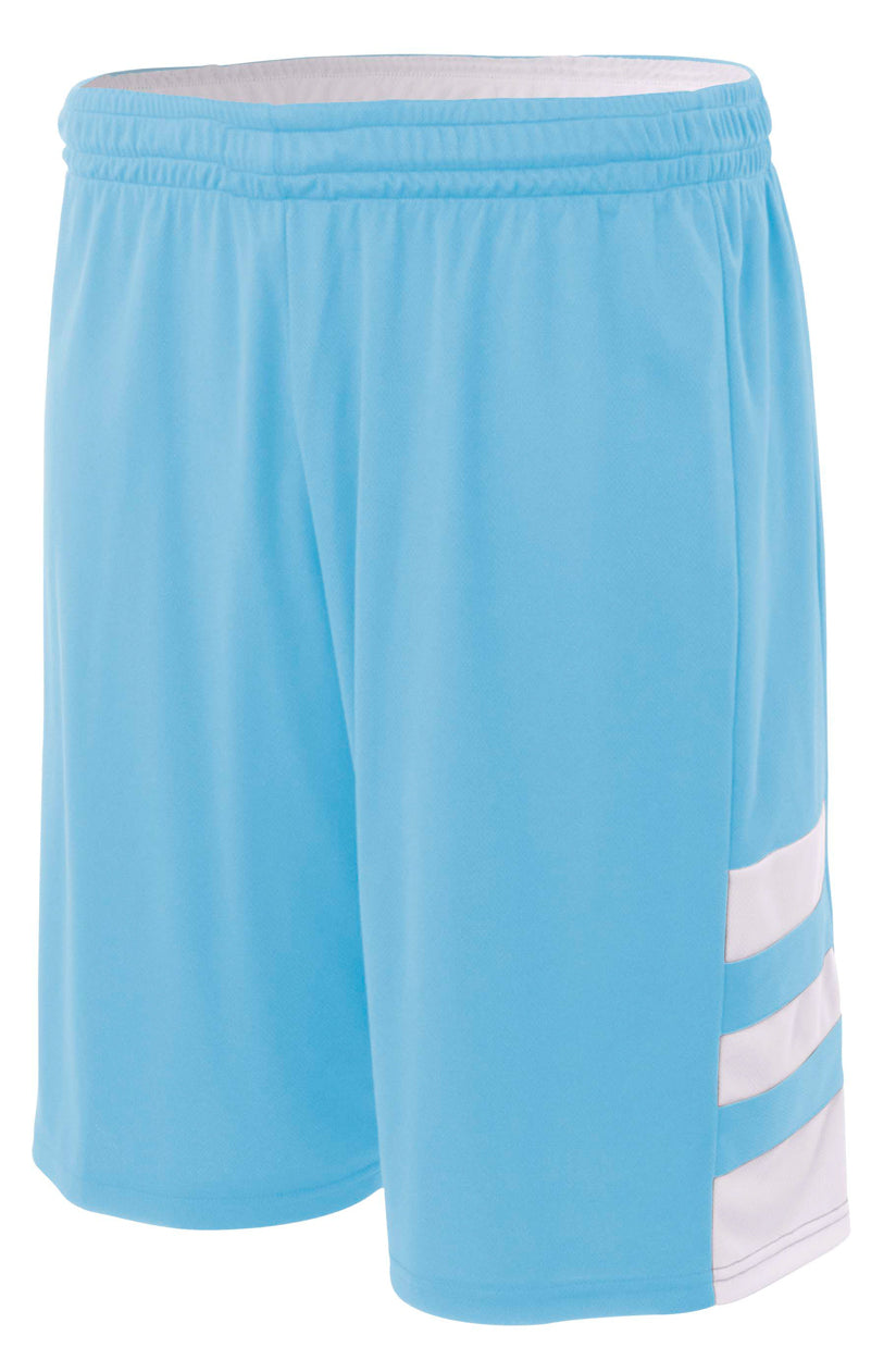 A4 Youth Reversible Speedway 8" Short-1