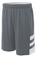 A4 Youth Reversible Speedway 8" Short
