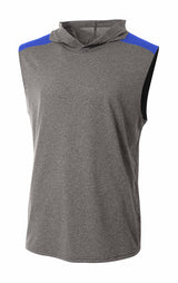 A4 Men's Tourney Sleeveless Hooded Tee-1