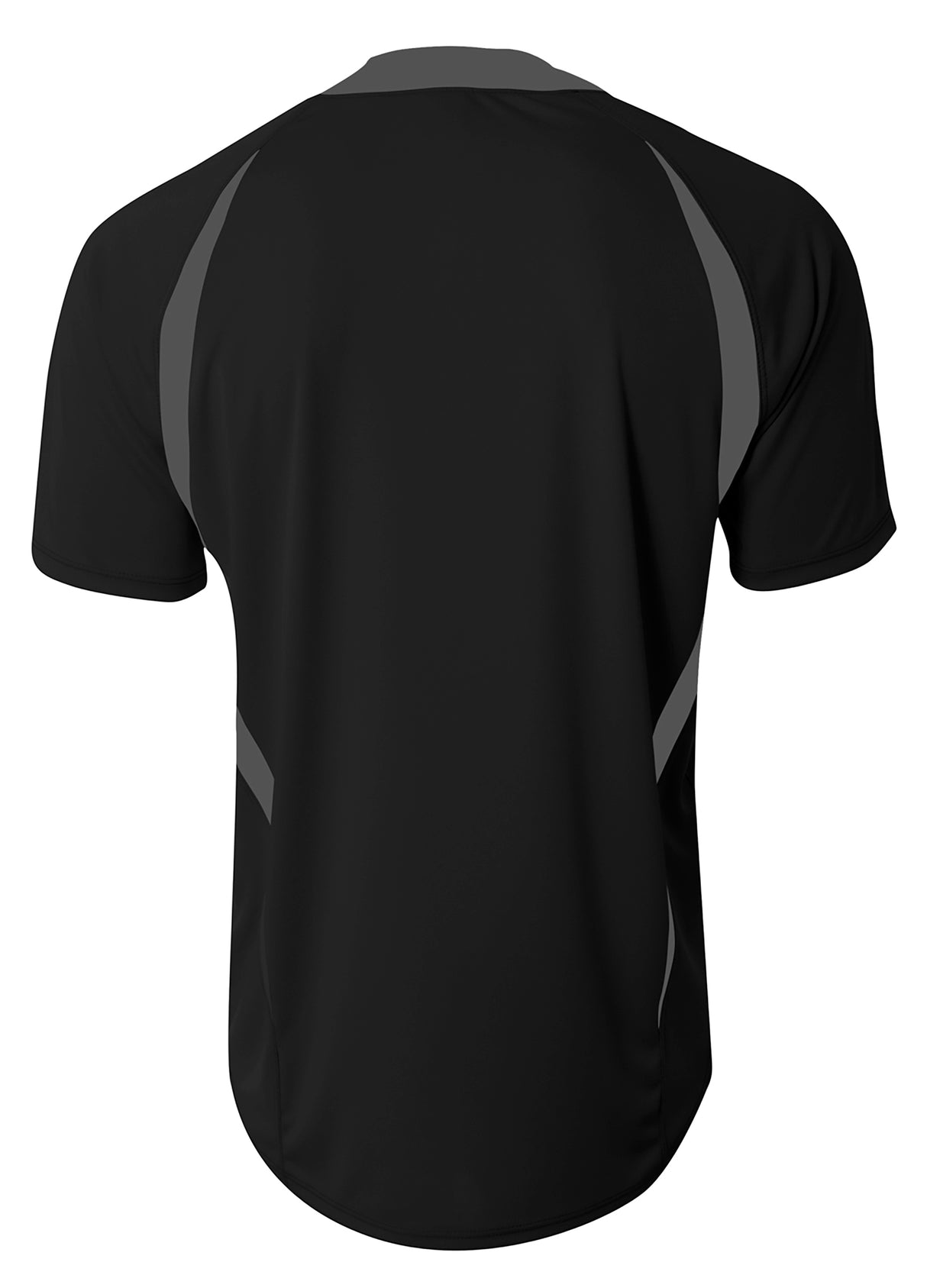 A4 Youth 2-Button Color Block Henley-2