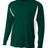A4 Men's Long Sleeve Color Block Tee