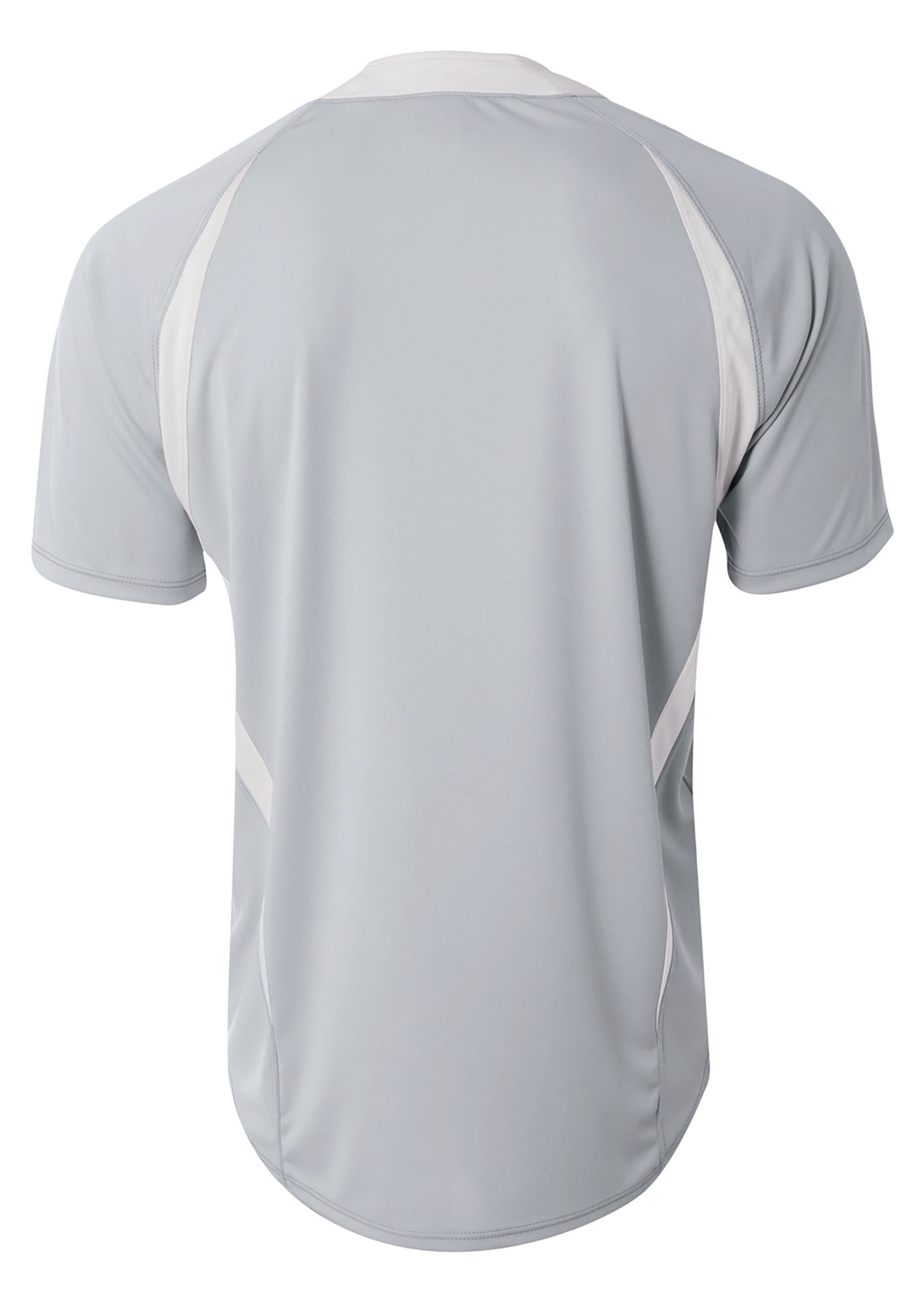 A4 Youth 2-Button Color Block Henley-2