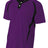 A4 Youth 2-Button Color Block Henley-1