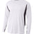 A4 Men's Long Sleeve Color Block Tee