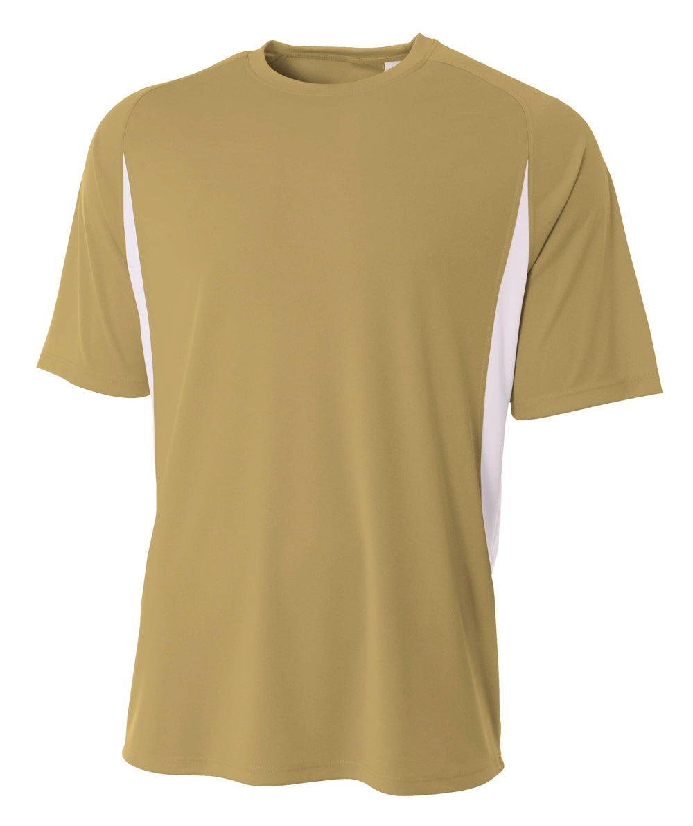 A4 Men's Cooling Performance Color Block Tee-1