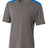A4 Men's Tourney Heather Short Sleeve Color Block