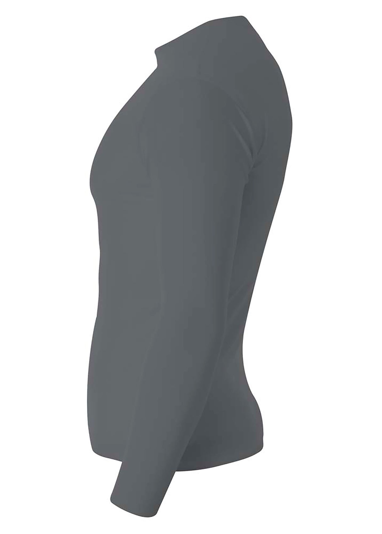 A4 Men's Long Sleeve Compression Crew-3