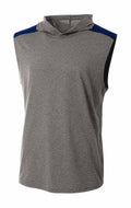 A4 Men's Tourney Sleeveless Hooded Tee-1
