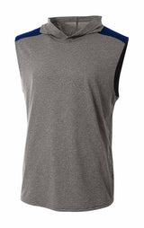 A4 Men's Tourney Sleeveless Hooded Tee-1
