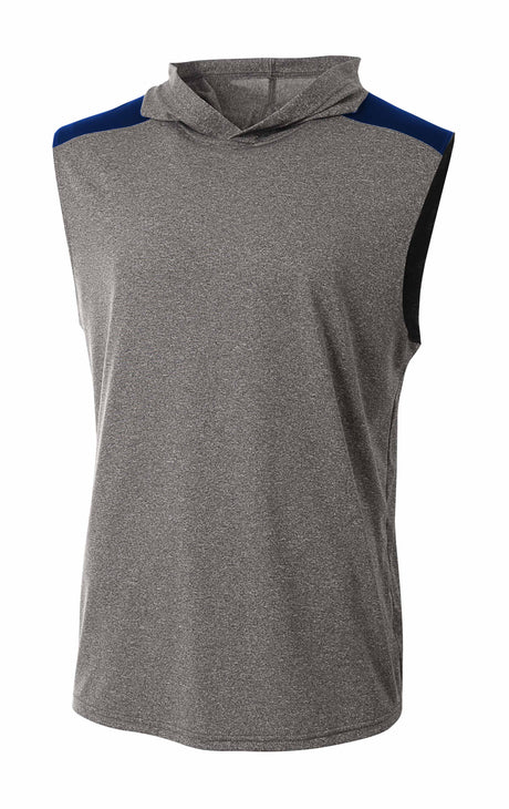 A4 Men's Tourney Sleeveless Hooded Tee-1