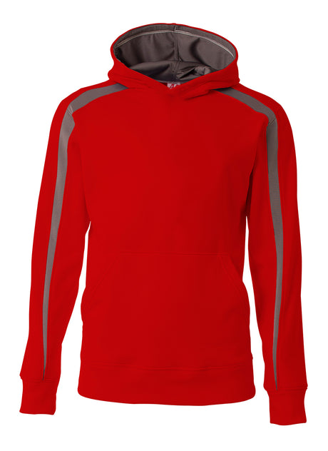 A4 Youth  Spartan Fleece Hoodie-1