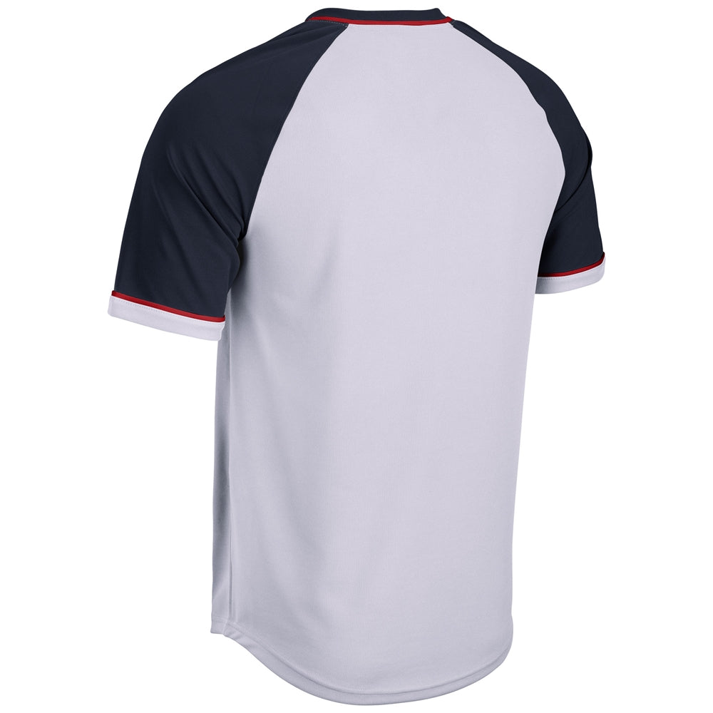 Champro Youth Square Up V-Neck Baseball Jersey-2