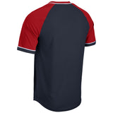 Champro Youth Square Up V-Neck Baseball Jersey-2