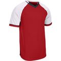 Champro Youth Square Up V-Neck Baseball Jersey-1