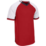 Champro Youth Square Up V-Neck Baseball Jersey-1