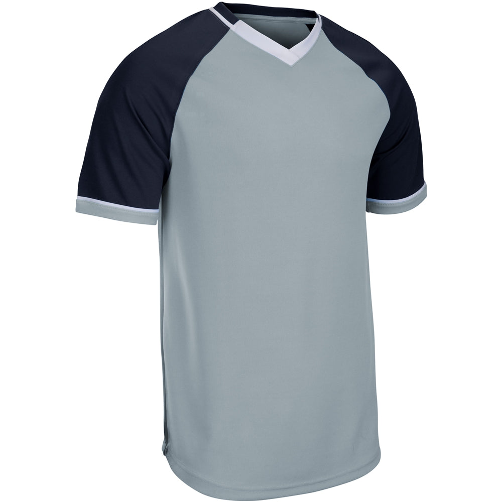 Champro Youth Square Up V-Neck Baseball Jersey-1