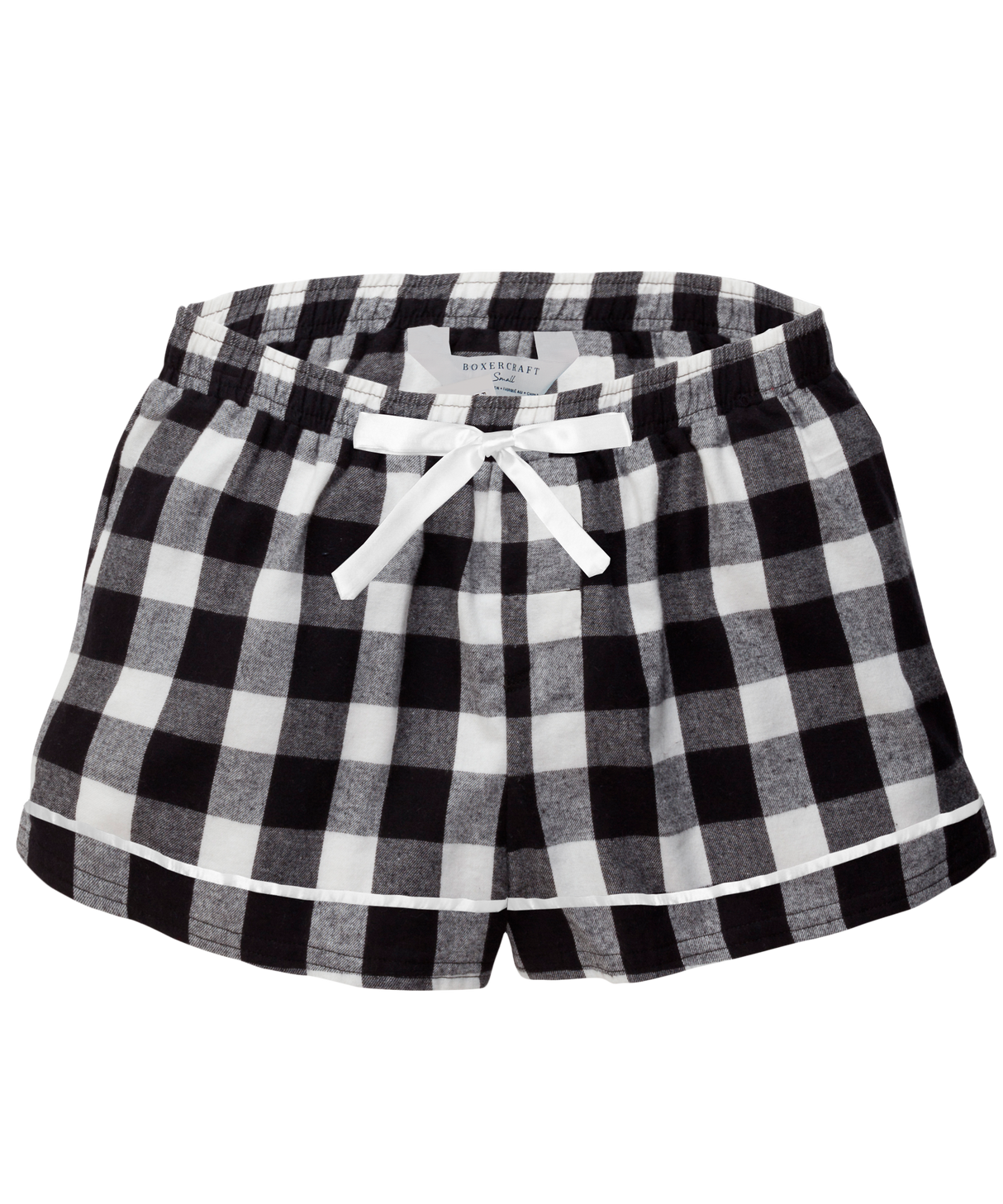 Boxercraft Women's  Flannel Short-1
