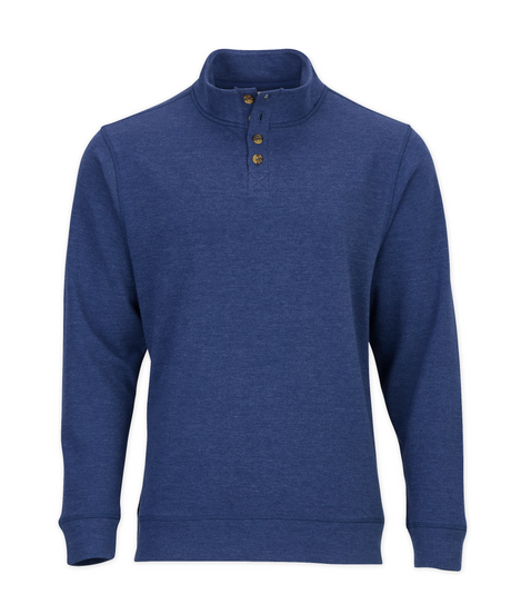 Boxercraft Men's French Terry Button Pullover-1