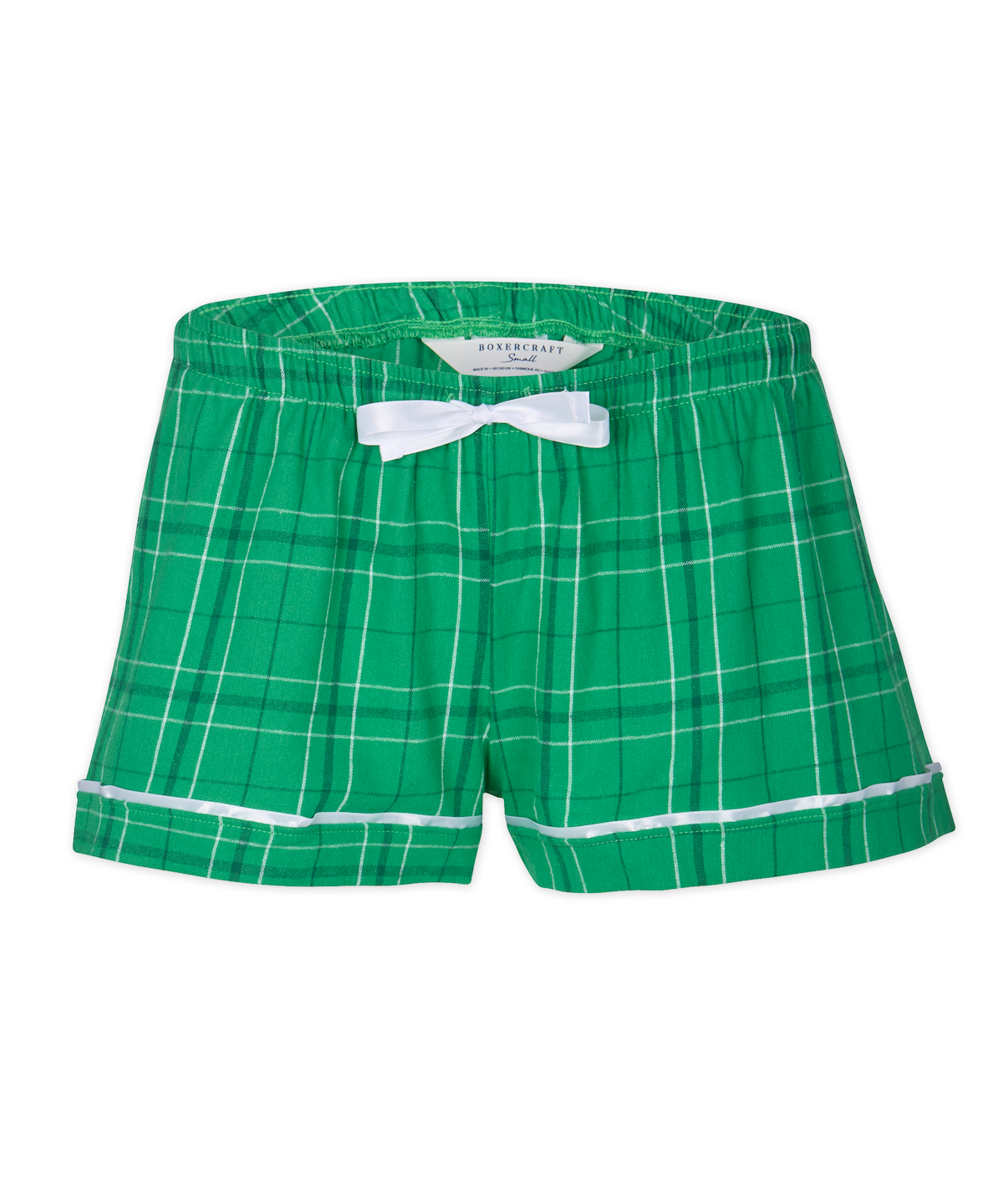 Boxercraft Women's  Flannel Short-1
