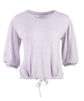 Boxercraft Women's Cuddle Puff Sleeve Top-1