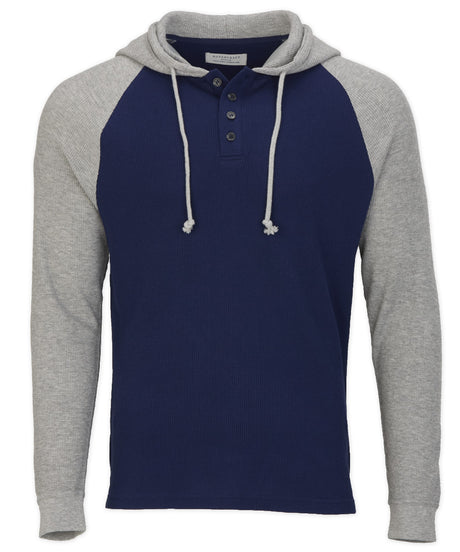 Boxercraft Men's Waffle Knit Pullover Hoodie-1