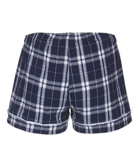 Boxercraft Women's  Flannel Short-2