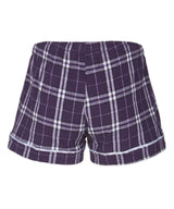 Boxercraft Women's  Flannel Short-2