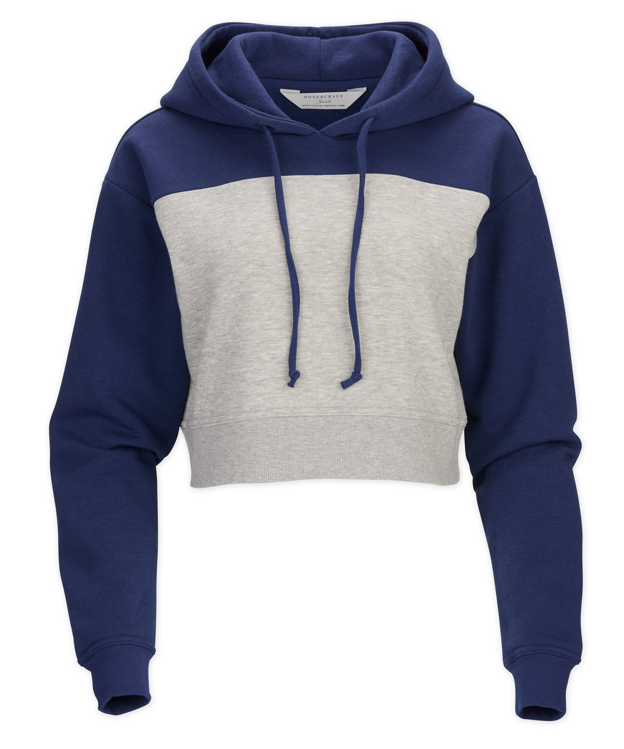 Boxercraft Women's Fleece Cropped Hood
