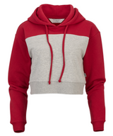 Boxercraft Women's Fleece Cropped Hood-1