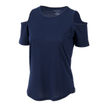 Boxercraft Women's Cold Shoulder Tee