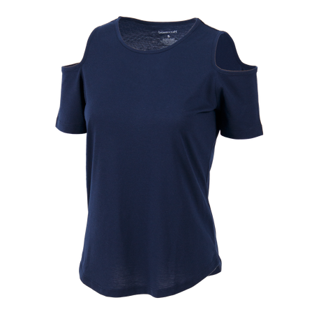 Boxercraft Women's Cold Shoulder Tee
