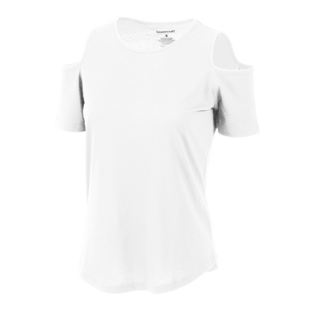 Boxercraft Women's Cold Shoulder Tee