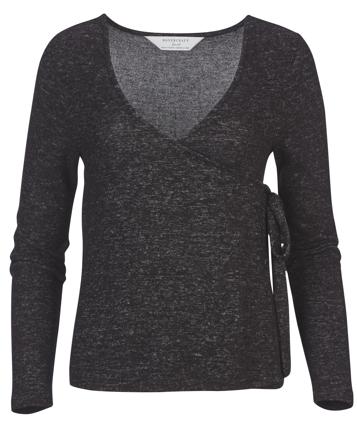 Boxercraft Women's Cuddle Soft Wrap Top-1