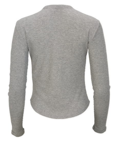 Boxercraft Women's Waffle Knit Baby Long Sleeve Tee-2