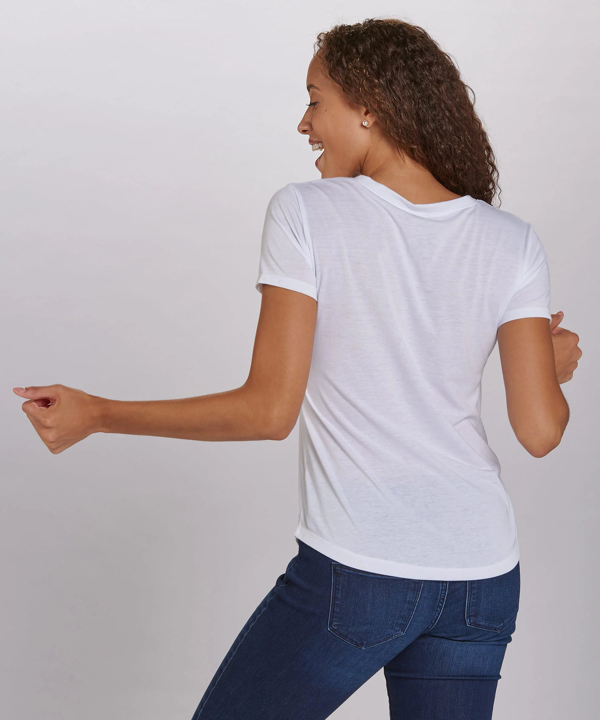 Boxercraft Women's Caged Front Tee-2