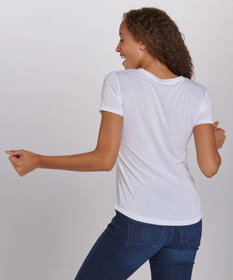 Boxercraft Women's Caged Front Tee-2