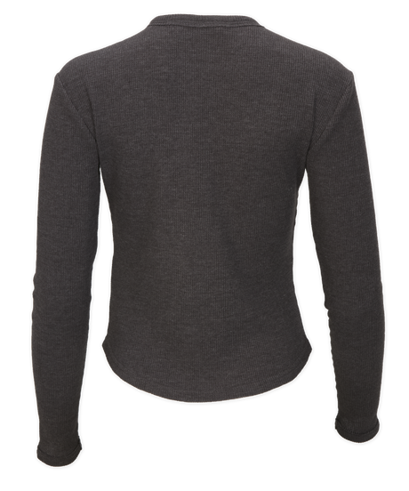 Boxercraft Women's Waffle Knit Baby Long Sleeve Tee-2