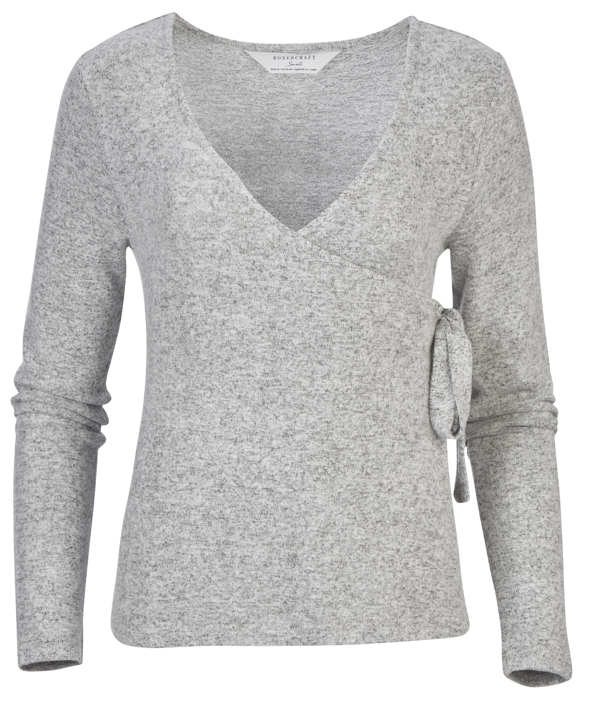 Boxercraft Women's Cuddle Soft Wrap Top-1