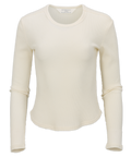 Boxercraft Women's Waffle Knit Baby Long Sleeve Tee-1